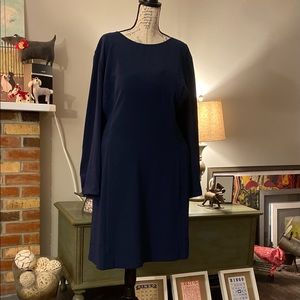 Plus size 24 Navy Sheath Dress NWT